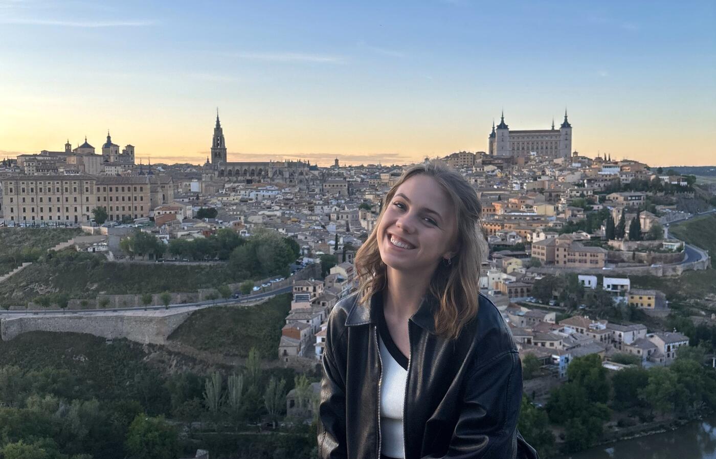 Audrey at Spain