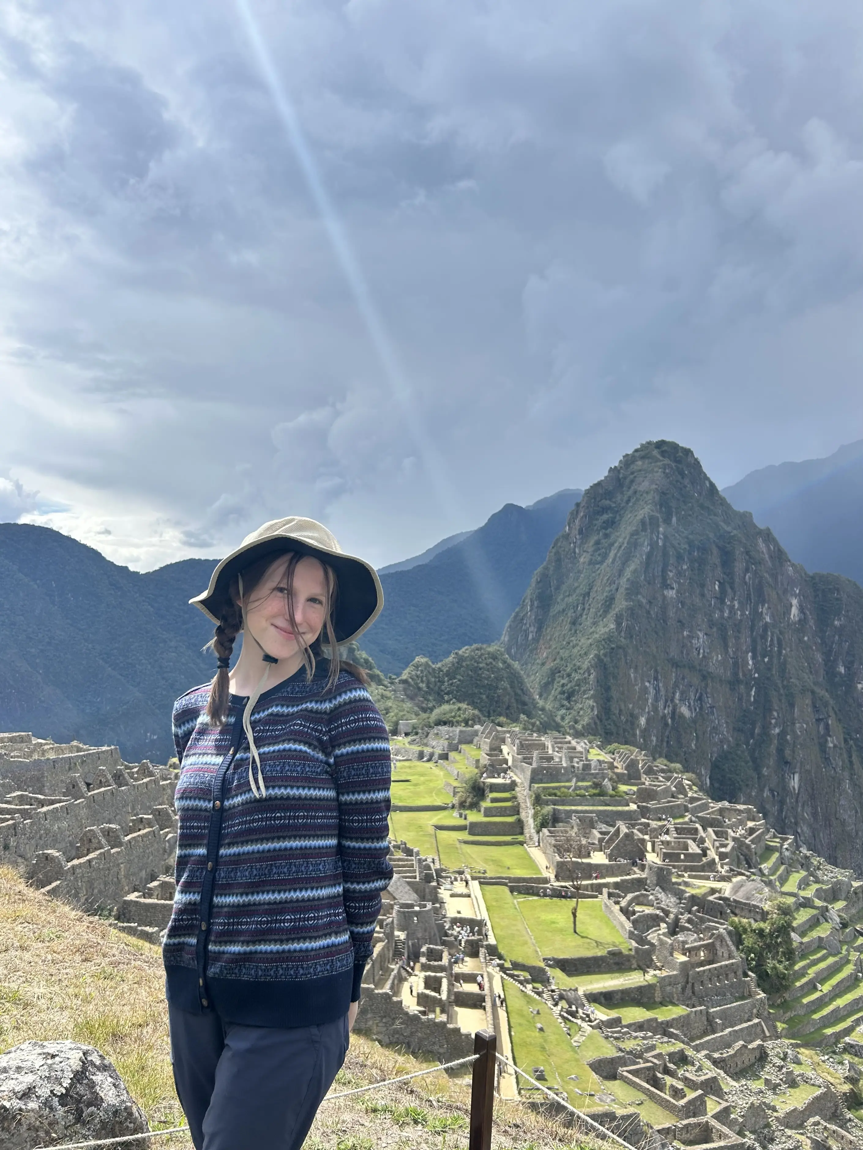 Isabel Blacklidge in Peru